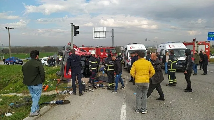 SON DAKİKA: Tekirdağ’da TIR dehşeti: 5 ölü çok sayıda yaralı!