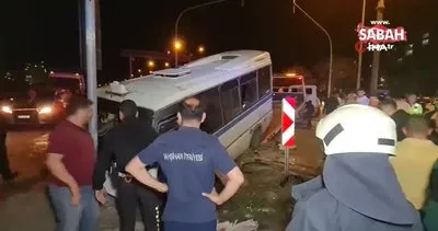 Kırıkkale’de feci kaza! Yolcu minibüsü ile otomobil çarpıştı: 22 yaralı | Video
