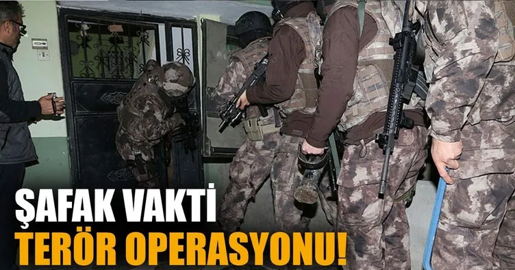 Adana merkezli terör operasyonu