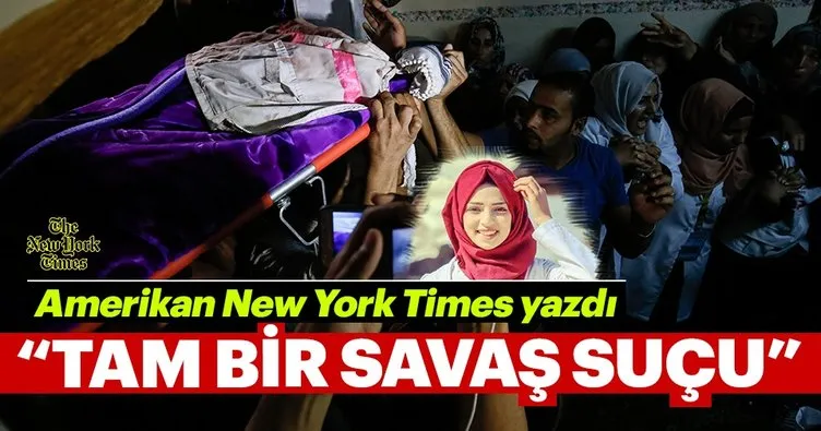 New York Times: Bu bir savaş suçudur