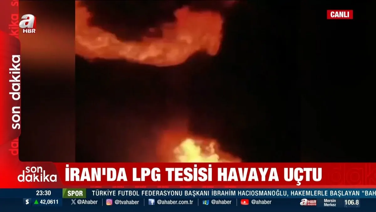 İran’da LPG tesisi havaya uçtu!