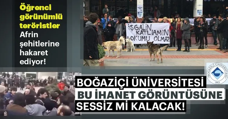 Boğaziçi Üniversitesi’ndeki ihanet görüntüsü