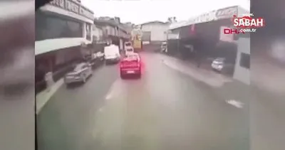 Alibeyköy’deki kaza İETT otobüsü kamerasında | Video