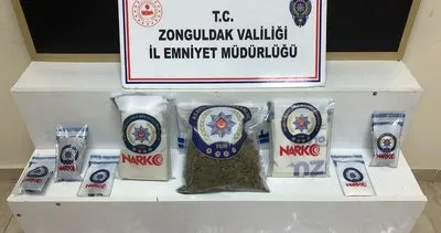 Zonguldak'ta narkotik operasyonu #zonguldak