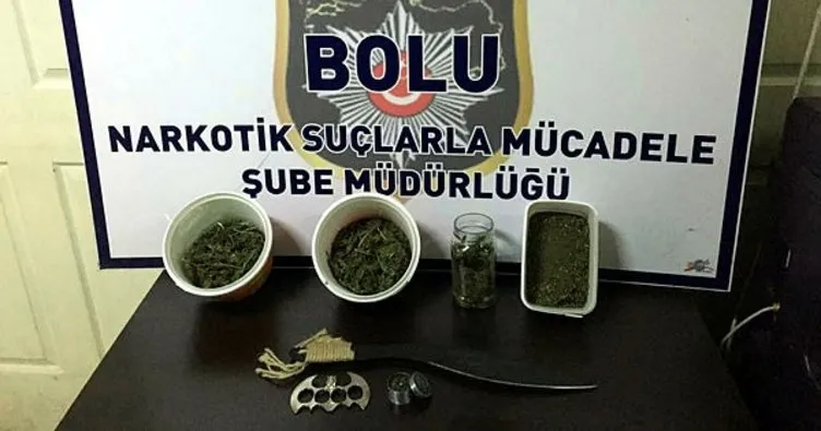Bolu’da uyuşturucu operasyonu: 5 gözaltı