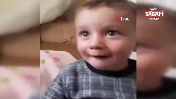 Canice boğularak öldürülen minik Alperen'den geriye bu görüntüler kaldı | Video
