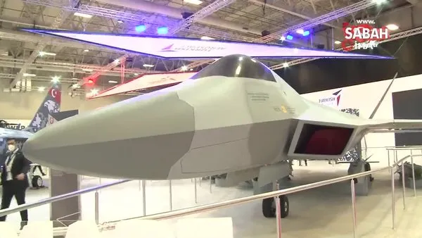 Milli Muharip Uçak, 15. Savunma Sanayii Fuarı’nda görücüye çıktı | Video