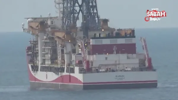 Kanuni Sondaj Gemisi, yeni rezervler için Karadeniz'e açıldı | Video