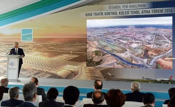 3. havalimanının ödüllü kulesinin temeli atıldı!