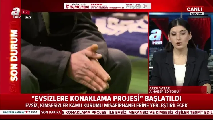 Evsizlere Konaklama Projesi! Evsizleri Virüsten Koruyacak Proje Hayata Geçirildi!