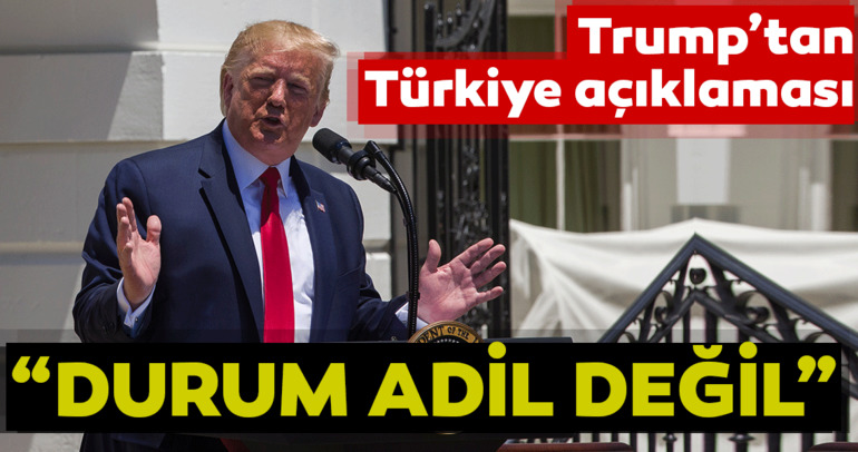 Son dakika: Trump’tan flaşTürkiye açıklaması