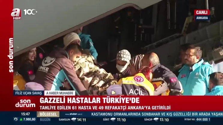 Gazze'li hastalar Türkiye'de | Video