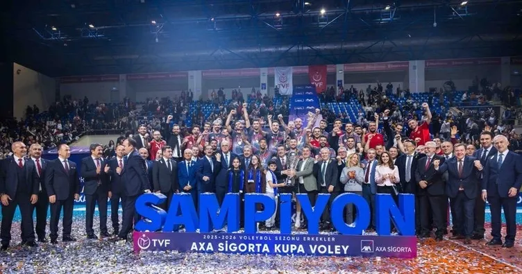 Ziraat Bankkart lig ve Avrupa’da yakaladığı çıkışı Kupa Voley zaferiyle taçlandırdı