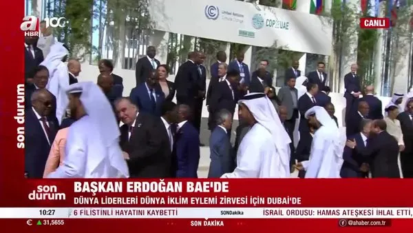 Başkan Erdoğan BAE'de | Video