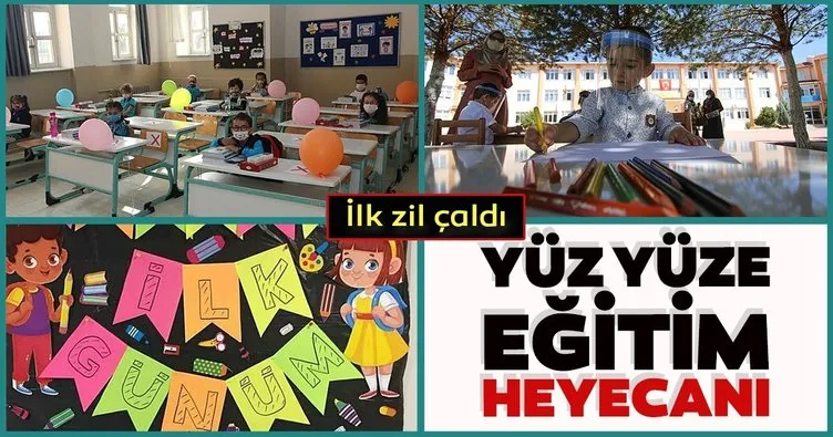 İlk zil çaldı