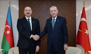 Başkan Erdoğan, Aliyev ile görüştü