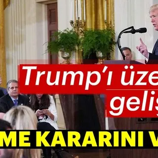 Trump’la tartışan muhabirin davasında karar