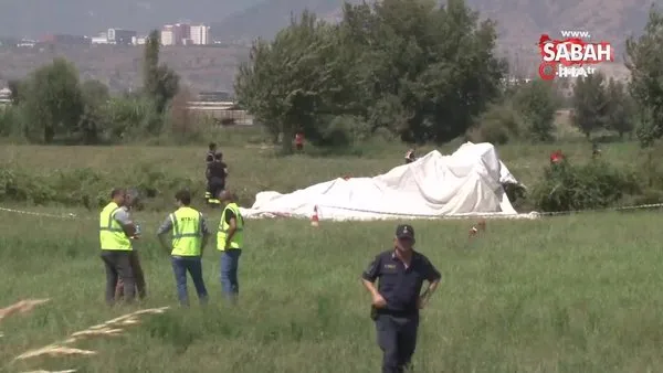 Aydın'da düşen THY eğitim uçağında yaralanan kişilerin isimleri belli oldu | Video