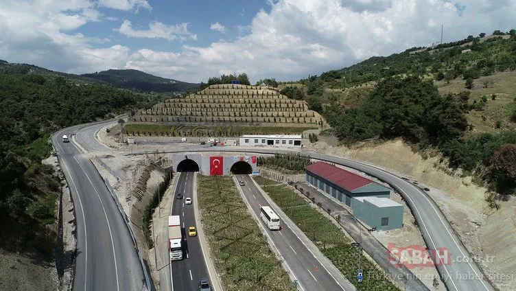 Sabuncubeli Tünelleri’nden 15 günde 600 bin araç geçti
