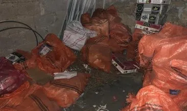 Van’da 650 kilogram kaçak nargile tütünü ele geçirildi