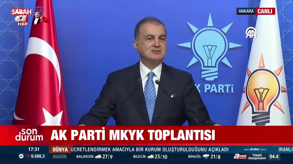 AK Parti Sözcüsü Ömer Çelik’ten önemli açıklamalar! videosunu izle AK Parti Sözcüsü Ömer Çelik’ten önemli açıklamalar! videosunu izle