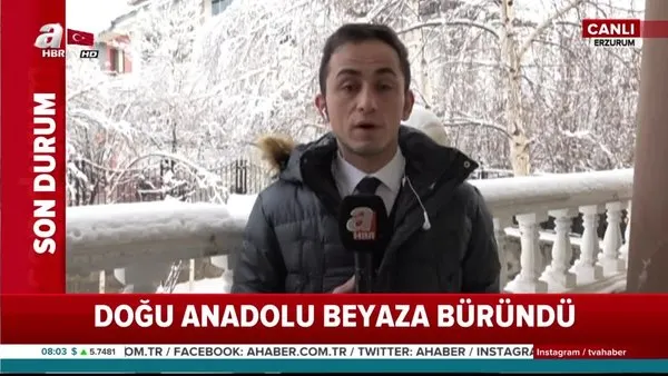 Doğu Anadolu'da dondurucu soğuk!