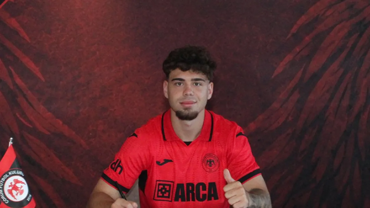 Çorum FK'nın yeni transferi Andrei Borza