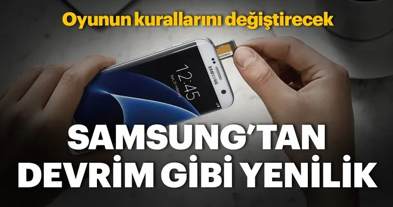 Samsung’un modüler çerçevesiz telefonu ortaya çıktı