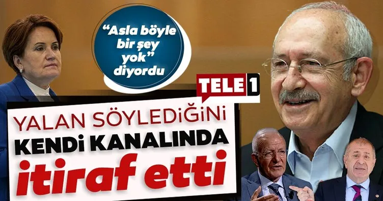 Kılıçdaroğlu’nun yalanı kendi kanalına verdiği röportajında ortaya çıktı
