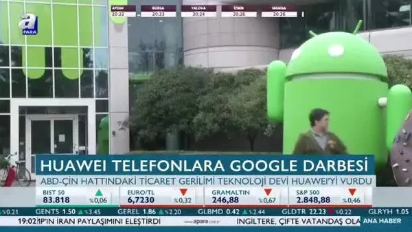 Huawei telefonlara Google darbesi
