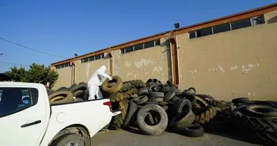 200 ton atık araç lastiği toplandı