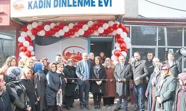 Elbistan’da Kadın Dinlenme Evi açıldı