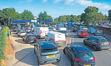 İngiltere’de benzin kuyruğu