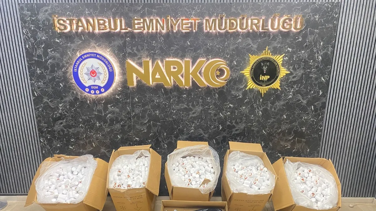 150 bin uyuşturucu hap ele geçirdiler
