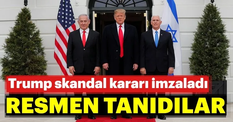 Son Dakika Haberi: ABD Başkanı Trump skandal kararı imzaladı