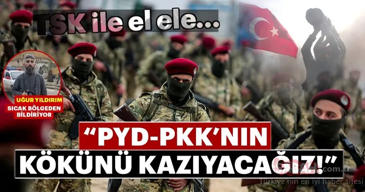 ÖSO  ant içti...PKK-PYD’nin kökünü kazıyacağız!