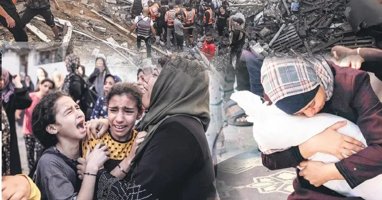 13 günde 521 aileden 4 bin 385 Filistinliyi katlettiler