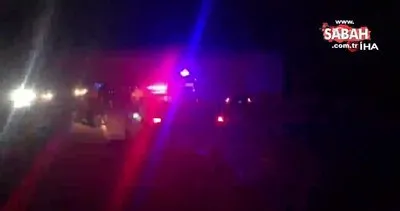 Gemlik’te kazaya müdahale eden 2 polise araç çarptı | Video