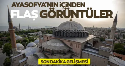Cuma namazına hazırlanan Ayasofya’nın içinden son dakika görüntüleri ve tüm gelişmeler