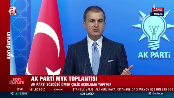 Son dakika: AK Parti Sözcüsü Ömer Çelik'ten AB’ye Yunanistan ve Rum kesimi tepkisi | Video