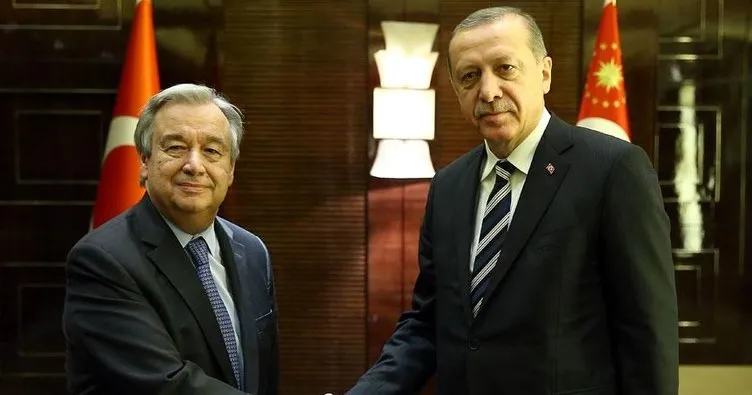 Son dakika: Başkan Erdoğan, BM Genel Sekreteri ile telefonda görüştü: İstanbul sürecini herkes desteklemeli