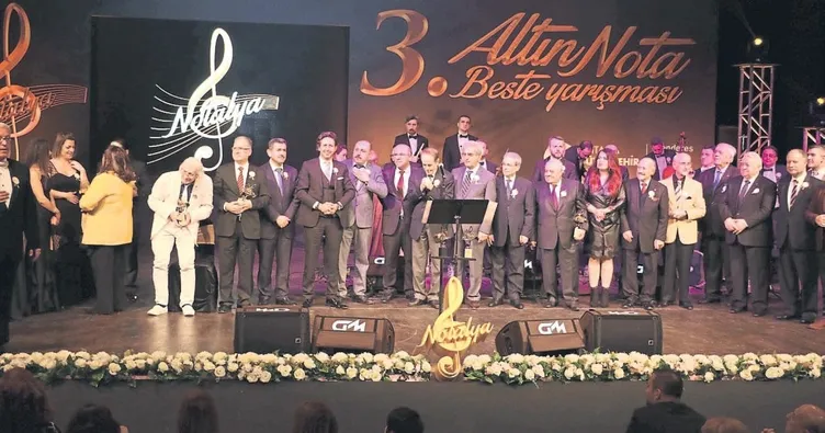 Altın Nota’da ödül gecesi