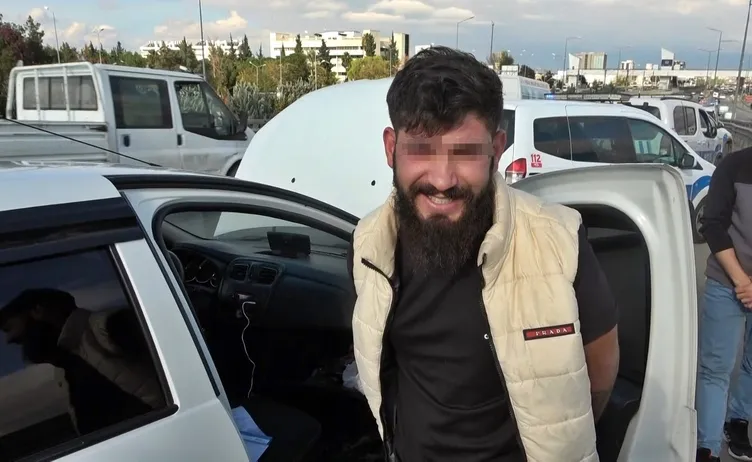 Lastikleri patlatılarak durdurulan sürücüden arsız sözler: Ehliyetsiziz diye…