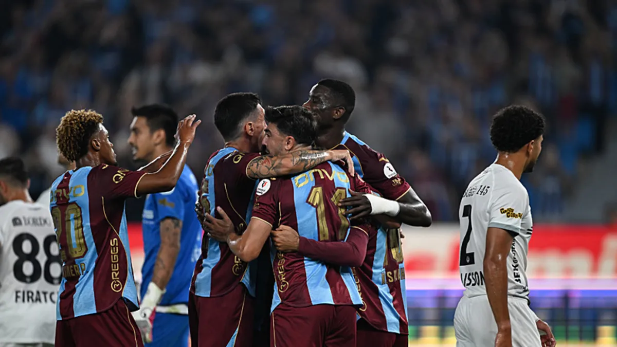 Trabzonspor, 55 Hafta Sonra Süper Lig'deki En Farklı Galibiyetini Aldı