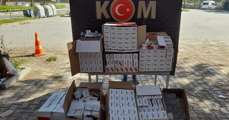 Kayseri’de sigara kaçakçısına şok operasyon