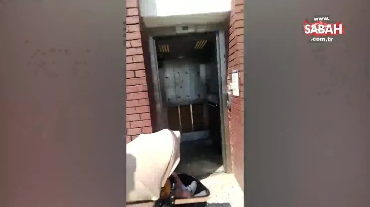 Aylardır bozuk olan üst geçit asansörü vatandaşı isyan ettirdi | Video