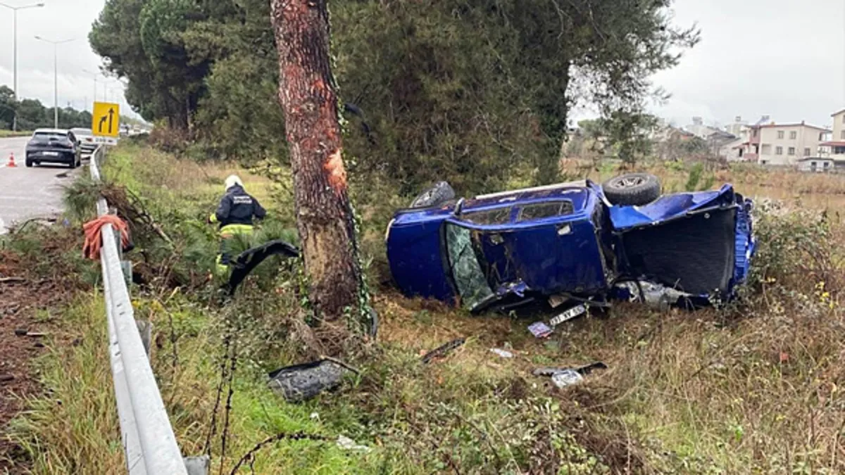 Samsun’da feci kaza! 1 kişi öldü Samsun’da feci kaza! 1 kişi öldü