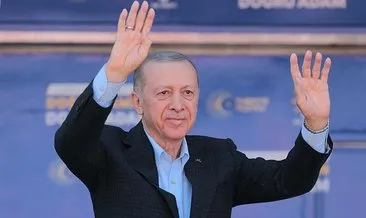 Antalya’da coşkulu kalabalık: Başkan Erdoğan: Bunların derdi Türkiye’yi en az yarım asır geriye götürmek