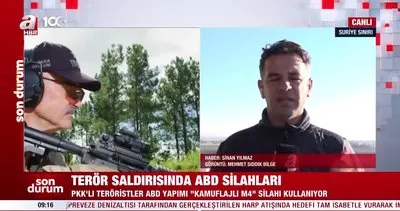 PKK’lı teröristlerin elindeki silahta ABD izi | Video