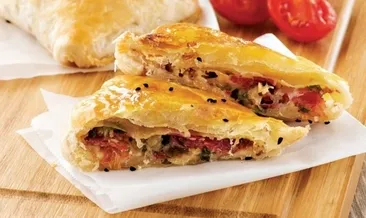 Pastırmalı börek